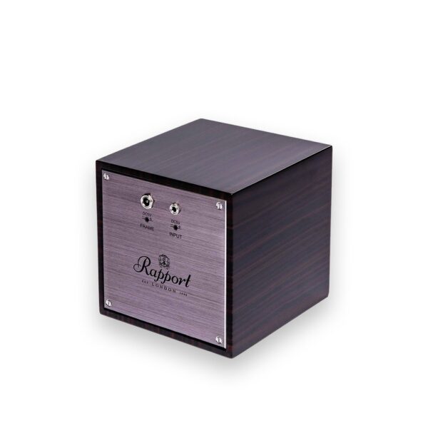 Rapport Solid Wooden Evo Cube Single Watch Winder - EVO31 Back