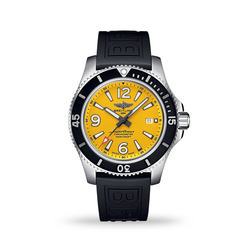Breitling Superocean Automatic 44mm Rubber Strap