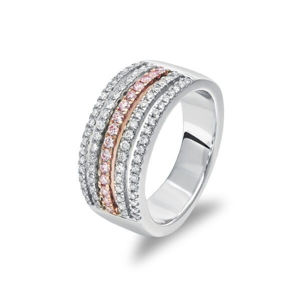 Pink Kimberley Diamonds Blush Narelle Ring BPD-RDNTB0501