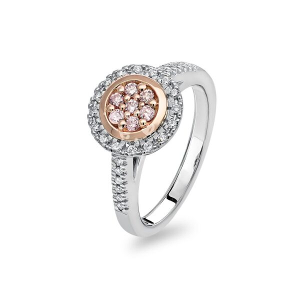 White & Argyle Pink Diamonds Blush Macy Ring | BPR-RDSPB0501