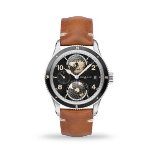 Montblanc 1858 Geosphere Automatic Black Dial 42mm Leather | Model# 119286