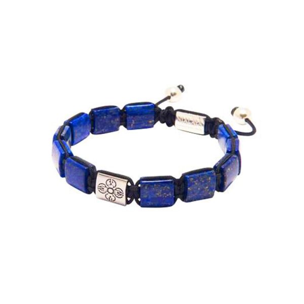 Nialaya The Dorje Flatbead Collection - Blue Lapis and Silver | MLUXPL_075