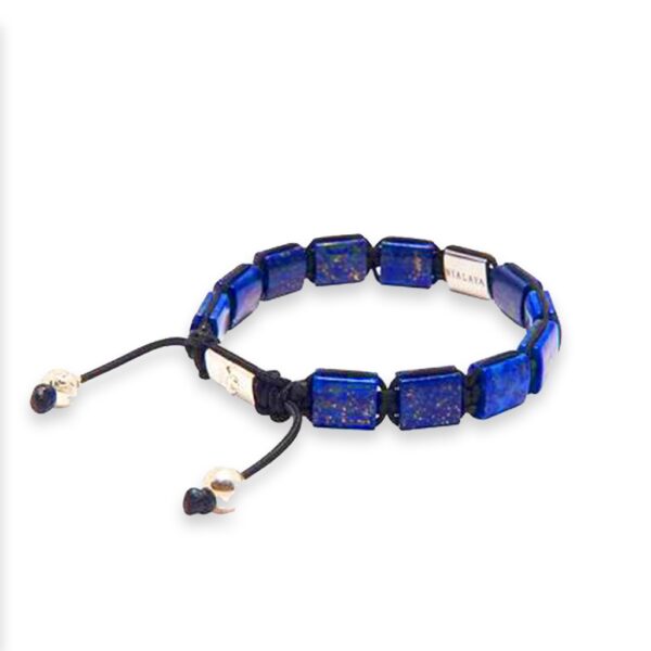 Nialaya The Dorje Flatbead Collection - Blue Lapis and Silver | MLUXPL_075