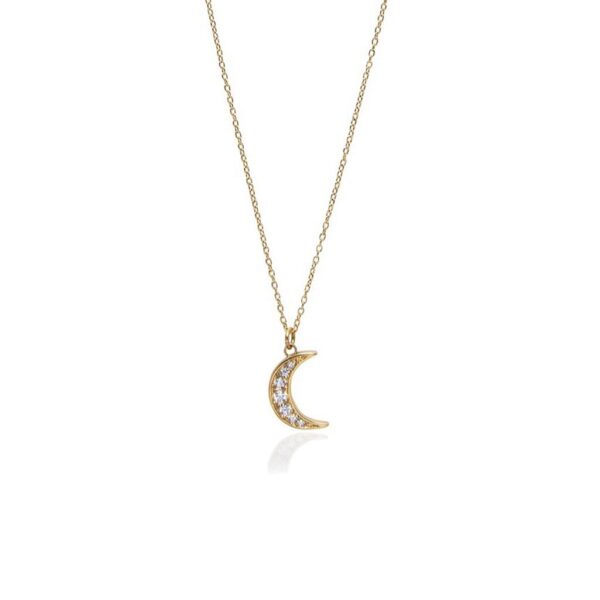 Nialaya Skyfall Moon Necklace WNECK_045