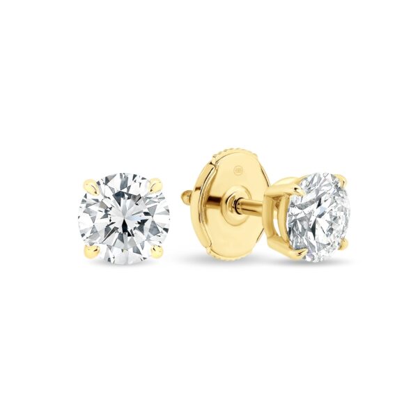 Gregory Classic Earrings 0.30ct Yellow Gold - K26-0.30 YG