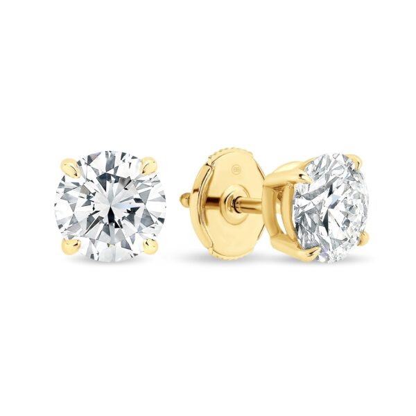 Gregory Classic Earrings 0.60ct K26 Yellow Gold - K26 0.60 YG