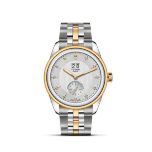 Tudor Glamour Double Date 42mm Steel and Yellow Gold Bracelet