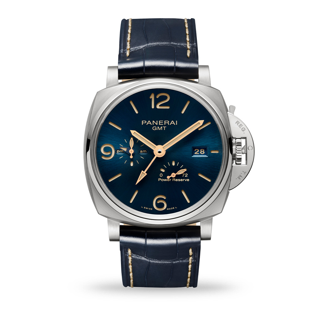 Panerai Luminor Due GMT Power Reserve 45mm Leather Strap