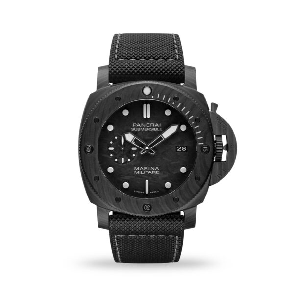 Panerai Submersible Marina Militare Carbotech™ 47mm Rubber Strap | PAM00979