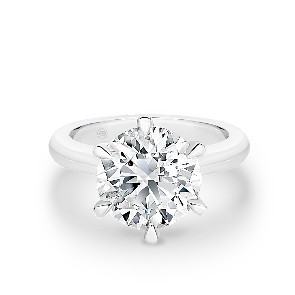 solitaire diamond ring for women