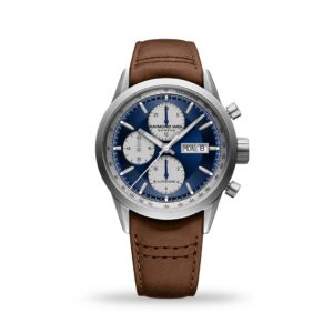 Raymond Weil Freelancer Automatic Blue Dial 42mm Leather Strap | 7732-TIC-50421-front
