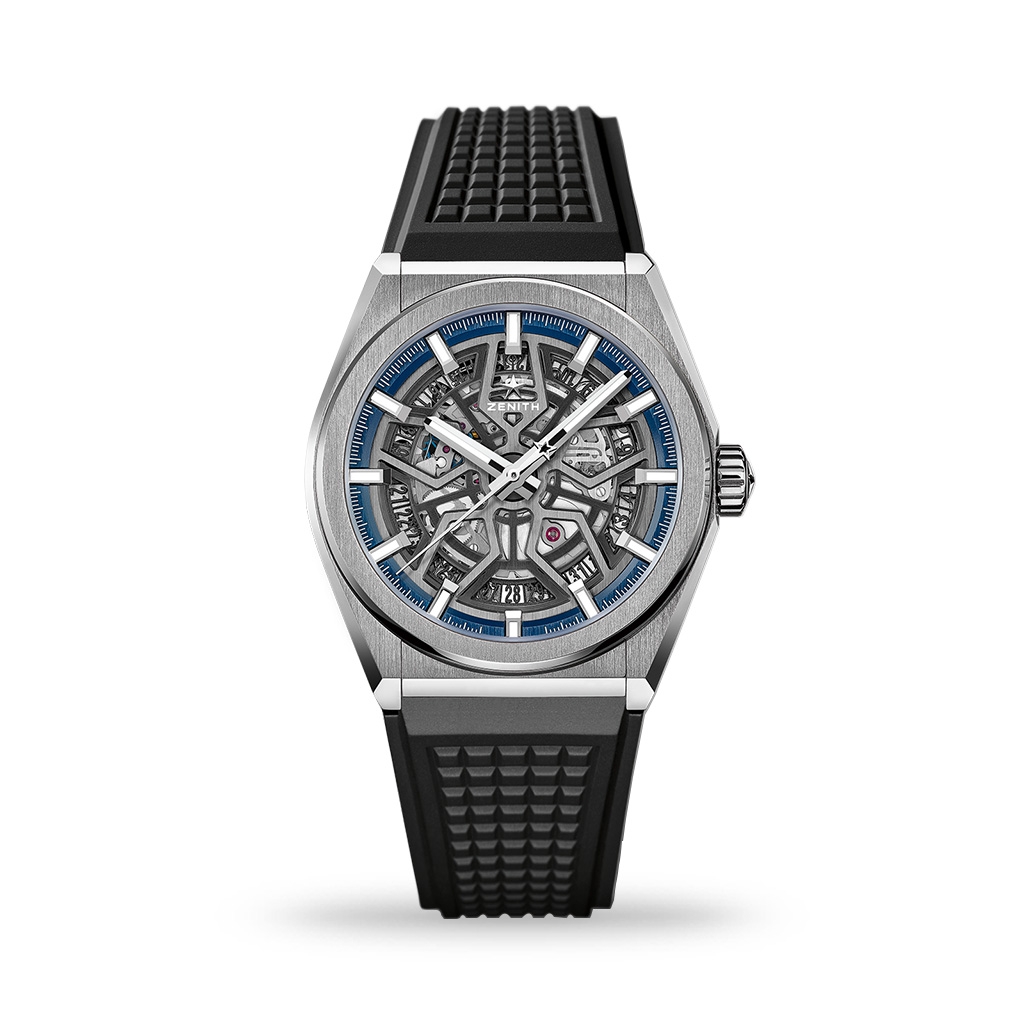 Zenith Defy Classic Skeleton 41mm Rubber Strap