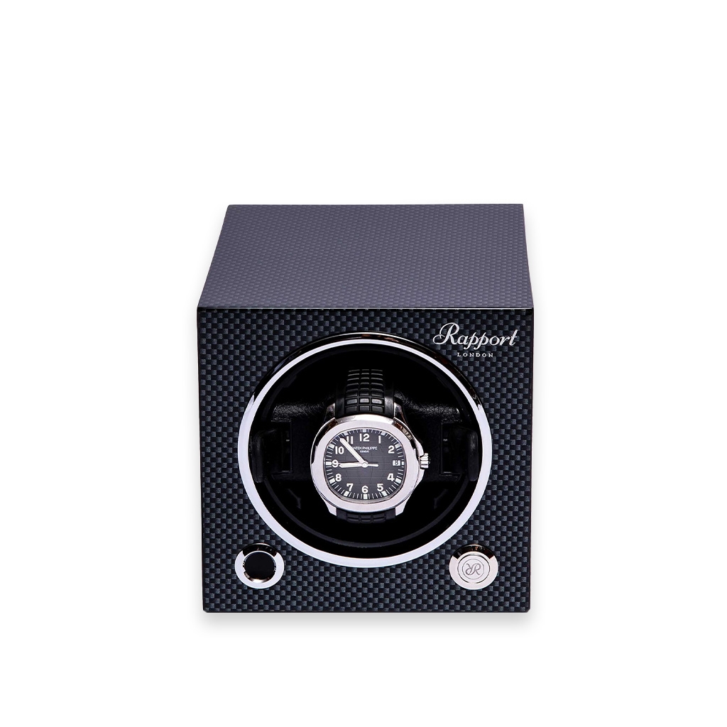 Rapport Evolution MKIII Single Watch Winder (Carbon Fibre)