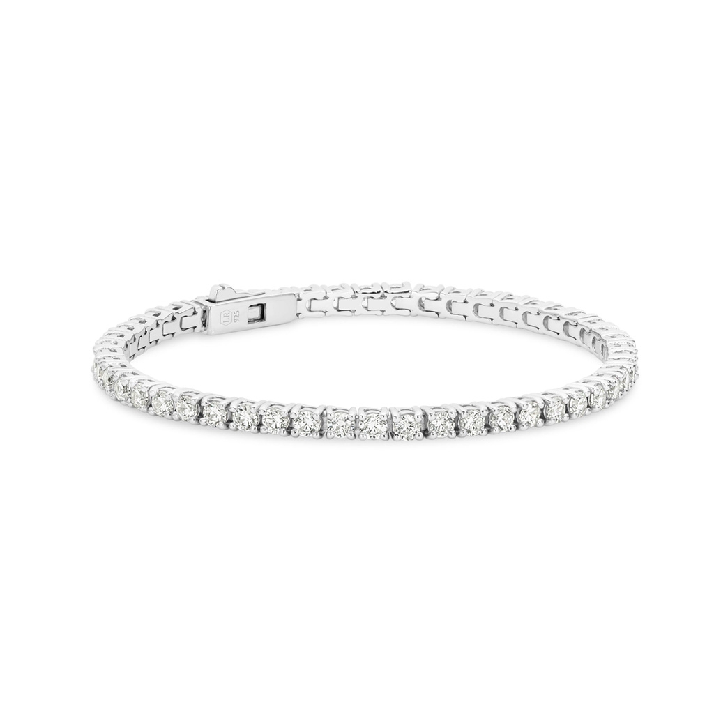 Cubic Zirconia Silver Small Tennis Sienna Bracelet