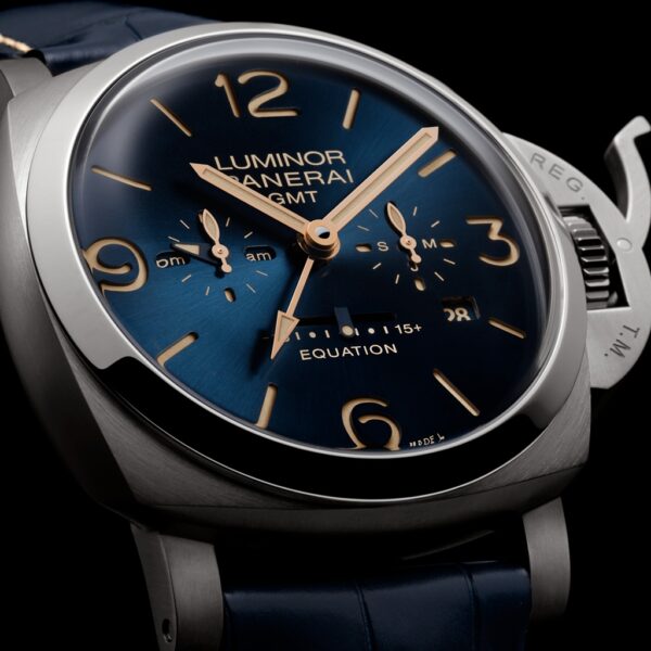 Panerai Luminor Equation of Time 47mm Blue Leather Strap | PAM00670