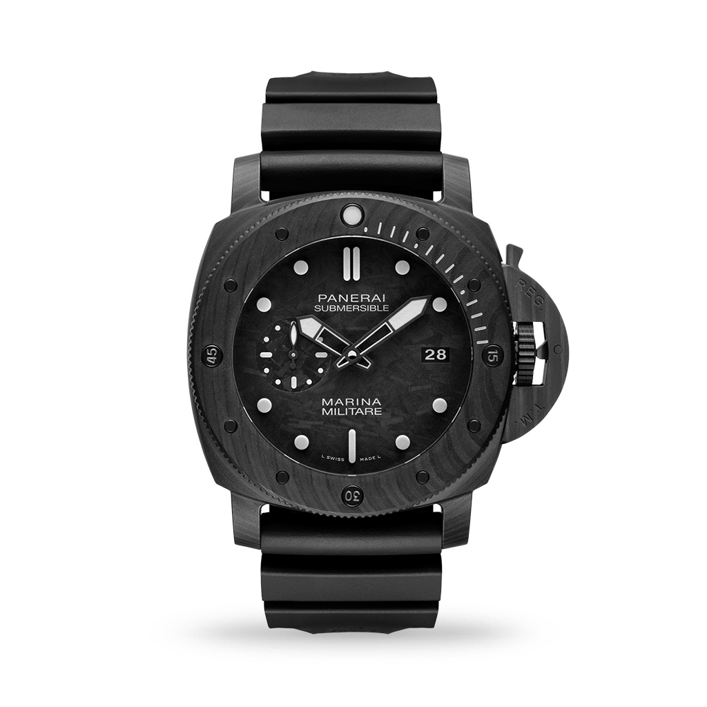 Panerai Submersible Marina Militare Carbotech™ 47mm Rubber Strap