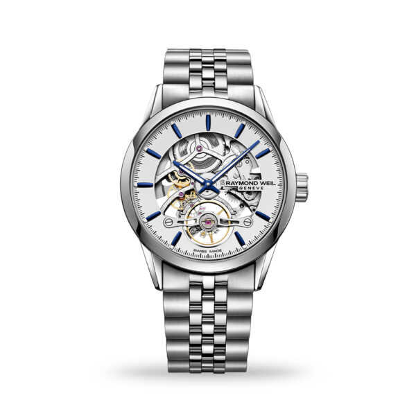 Raymond Weil Freelancer Calibre RW1212 Silver Dial 42mm Bracelet | 2785-ST-65001