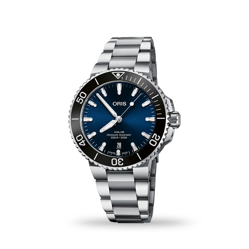 ORIS Aquis Date Automatic Blue Dial 41mm Bracelet