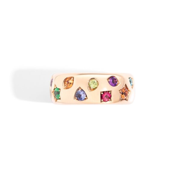 Pomellato Iconica Rose Gold Diamond Band | PAB9011_O7000_000V