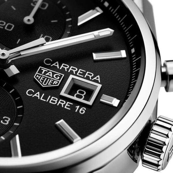 TAG Heuer Carrera Automatic Chronograph Black Dial 41mm Bracelet | CBK2110.BA0715
