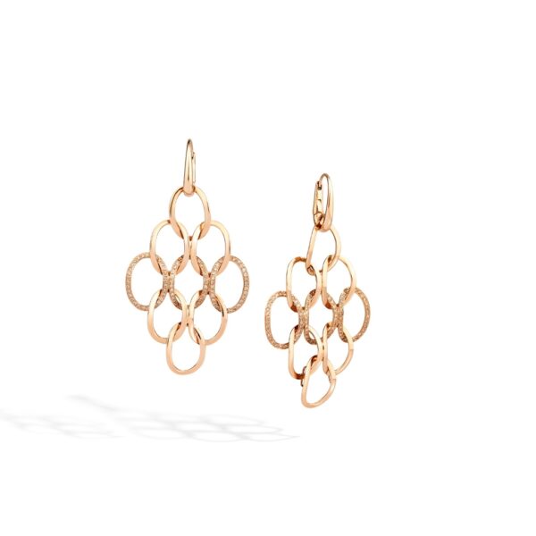 Pomellato Brera Diamond Chandelier Earrings | POC0060_O7000_DBR00