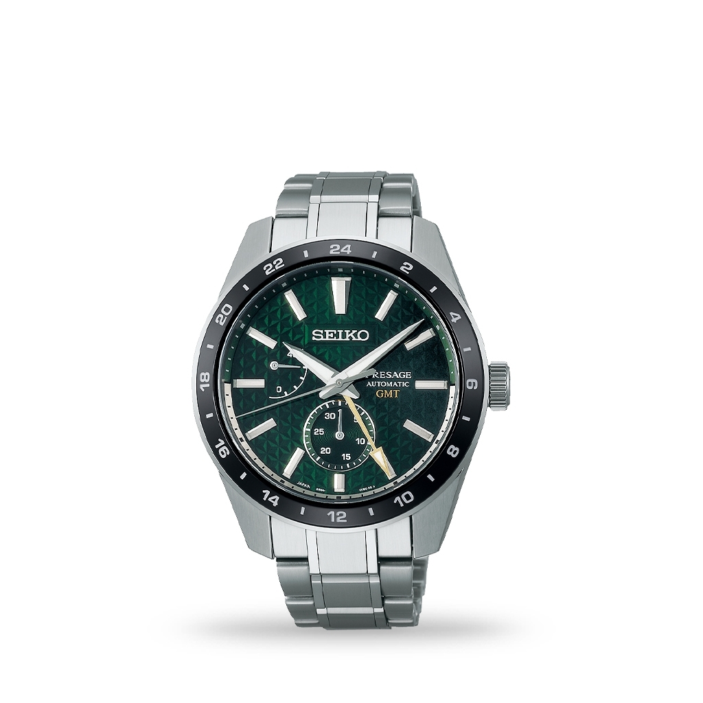 Seiko Presage Sharp Edge Series Automatic 42mm Green Dial Bracelet