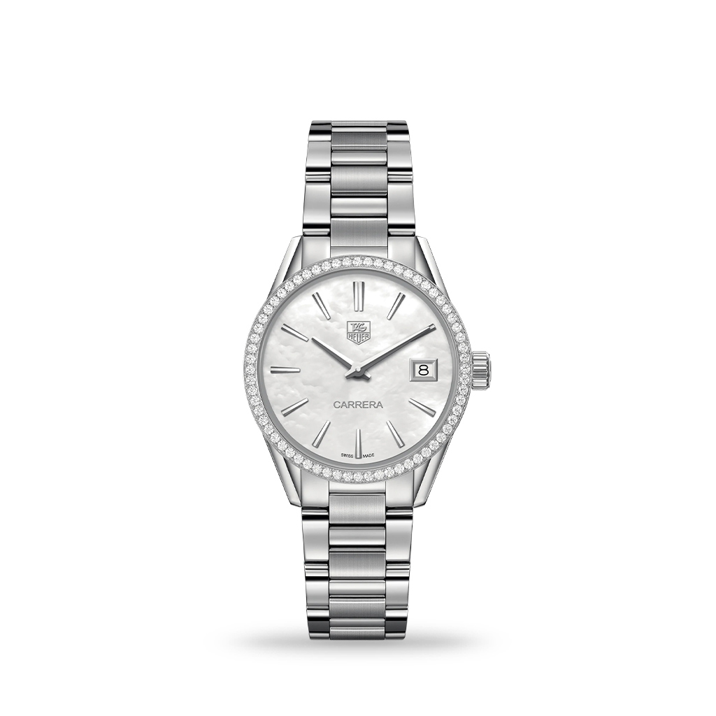 TAG Heuer Carrera Quartz mother-of-pearl 32mm Bracelet