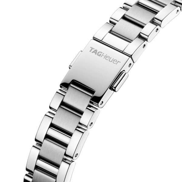 TAG Heuer Steel, Fine-brushed polished Folding Clasp Push-Buttons | WAR2411.BA0776