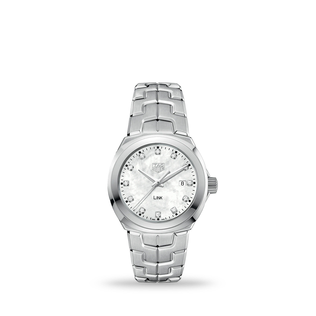 TAG Heuer Link Quartz White mother-of-pearl 32mm Bracelet