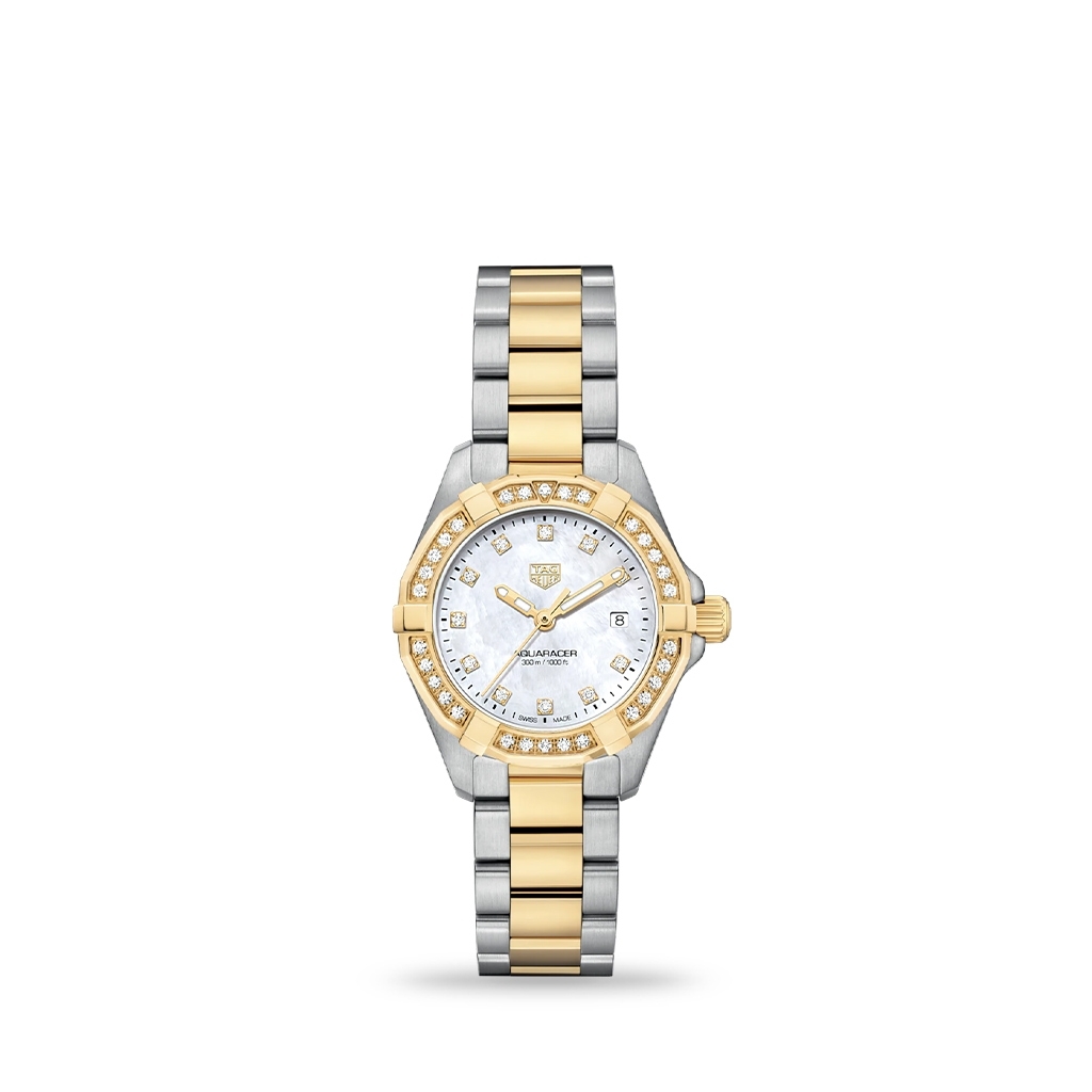 TAG Heuer Aquaracer Quartz mother-of-pearl 27mm Bracelet