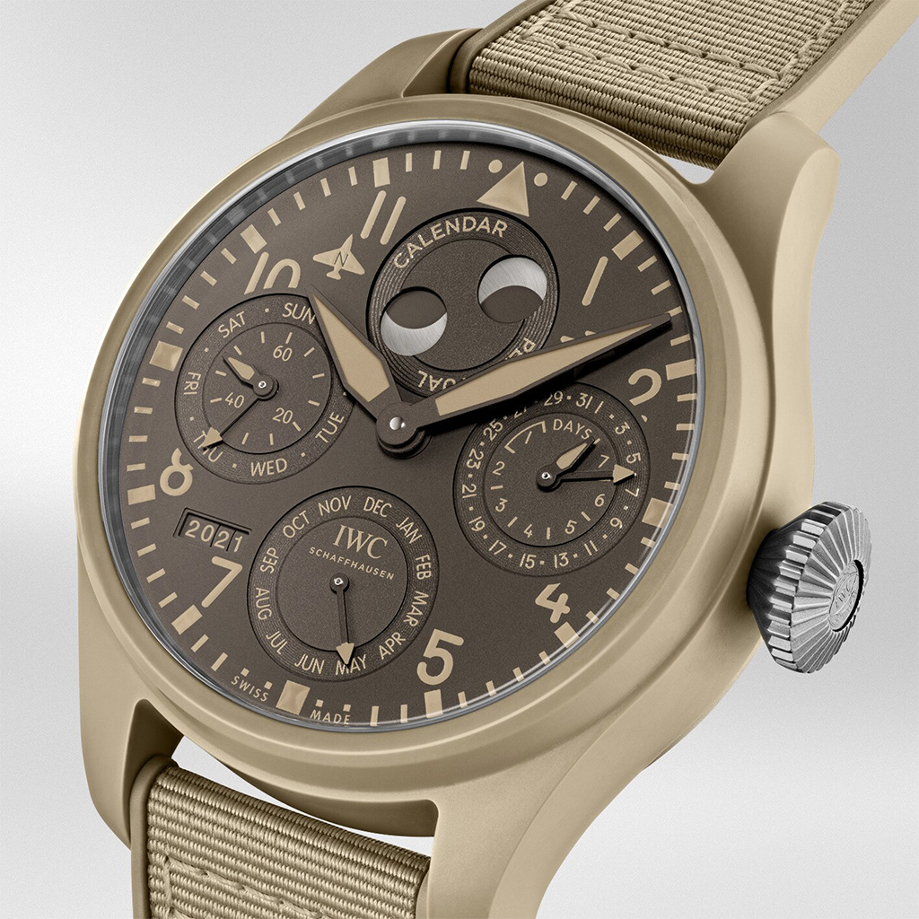 IW503004-Big Pilot's Watch Perpetual Calendar Top Gun Edition “Mojave  Desert”