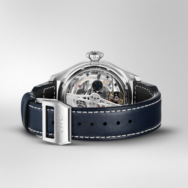 IWC Pilot's Perpetual Calendar Automatic Blue Dial 46mm Calfskin Strap | IW503605