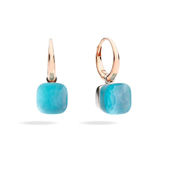 Pomellato Nudo Gele Sky Blue Topaz Earrings | POB2010_O6000_SYMTU