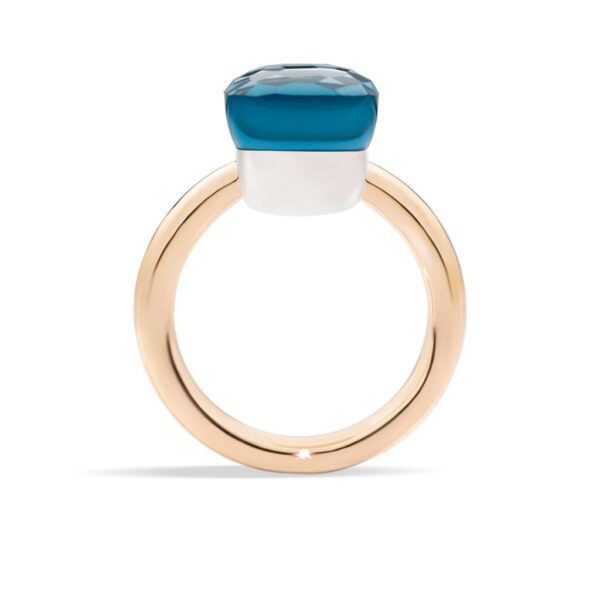 Pomellato Nudo Classic Ring Blue Topaz | PAA1100_O6000_000TL,Size N