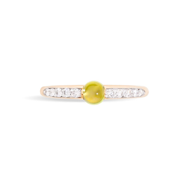 Pomellato M'ama non M'ama Peridot and Diamond Ring | Model: PAB7031_O7000_DB0OE