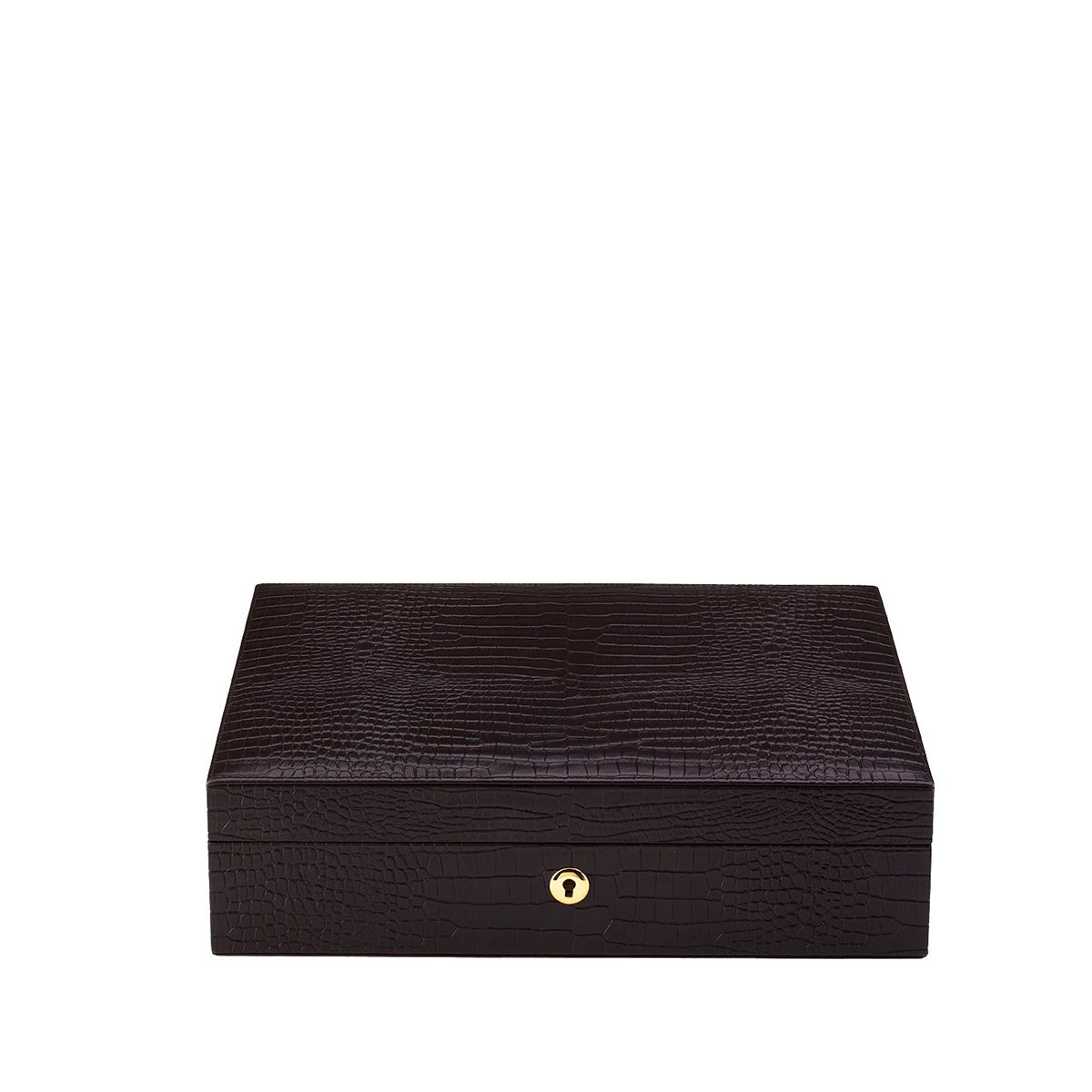 Rapport Brompton Ten Watch Box in Brown Leather | Gregory Jewellers