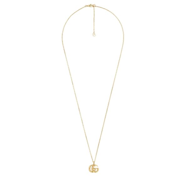 Gucci GG Running 18K Yellow Gold Necklace | YBB502088001