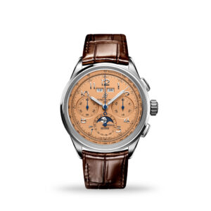 Breitling Premier B25 Automatic Datora 42mm Copper Dial Brown Leather Strap | AB2510201K1P1