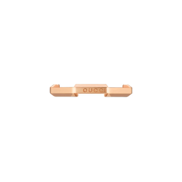 Gucci Link to Love ring in 18k Rose Gold - Gregory Jewellers
