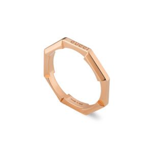 Gucci Link to Love ring in 18k Rose Gold | YBC662194002