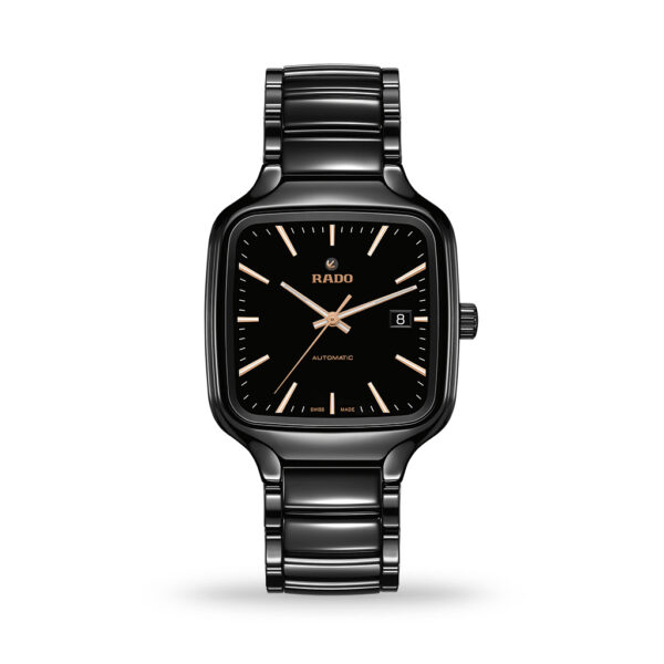 Rado True Square Automatic 38mm Black Dial Bracelet | R27078162