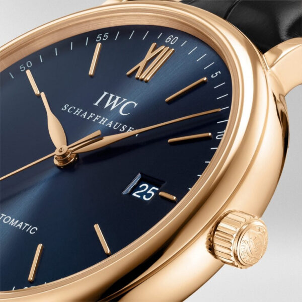 IWC Portofino Automatic 18ct 5N Gold 40mm Leather Strap | IW356522