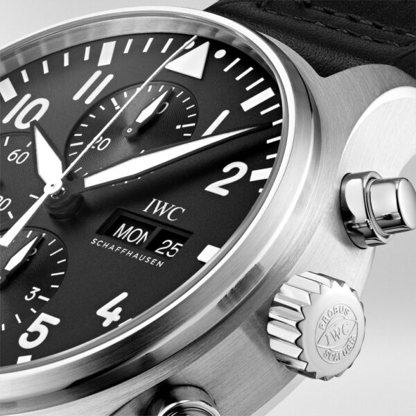 IWC Pilot’s Watch Chronograph Automatic 45mm Calfskin Strap | IW377709