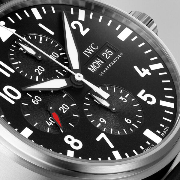 IWC Pilot’s Watch Chronograph Automatic 45mm Calfskin Strap | IW377709