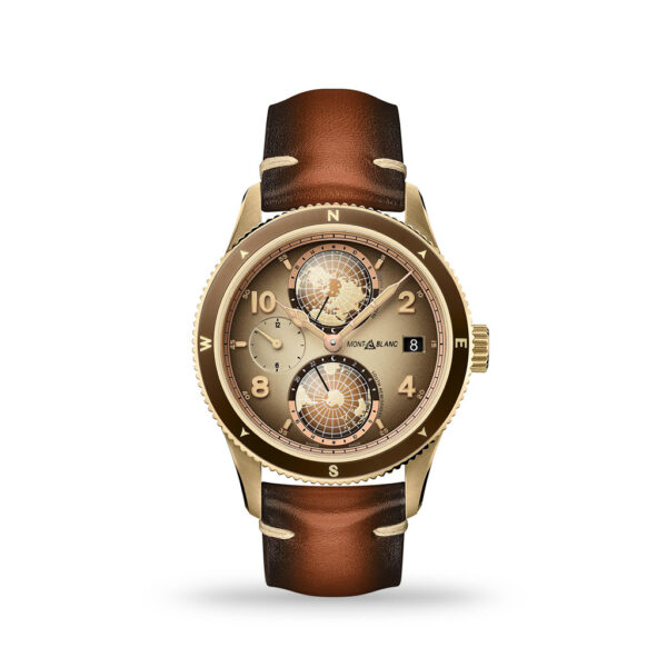 Montblanc 1858 Geosphere Automatic 42mm Leather MB128504