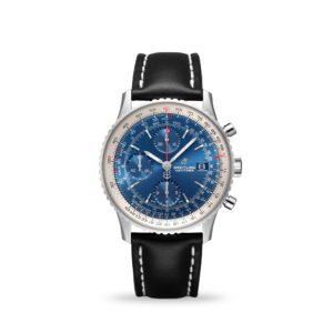 Breitling Navitimer Chronograph 41mm Blue Dial Leather Strap | A13324121C1X1