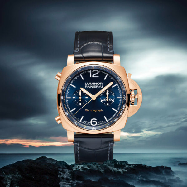 Panerai Luminor Chrono Goldtech™ Blu Notte | PAM01111