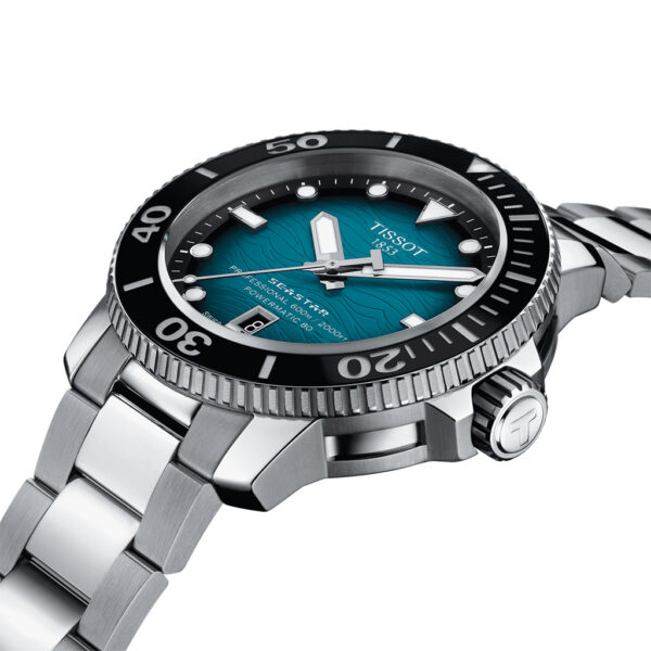 Tissot Seastar 2000 Powermatic 80 46mm Bracelet | T1206071104100