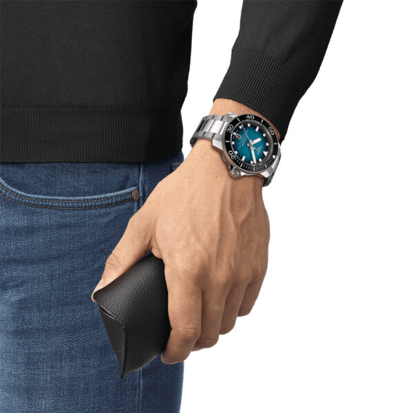 Tissot Seastar 2000 Powermatic 80 46mm Bracelet | T1206071104100