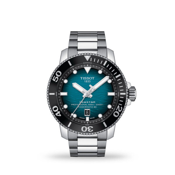 Tissot Seastar 2000 Powermatic 80 46mm Bracelet | T1206071104100